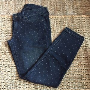 EUC Always Skinny Polka Dot Jeans